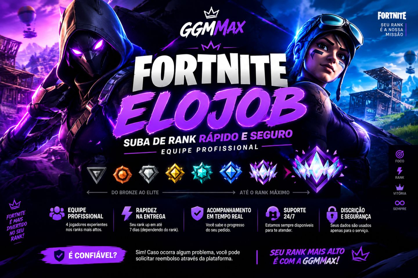 ELOJOB FORTNITE | (MAIS BARATO DA GG)