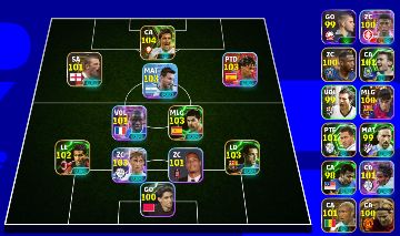 CONTA EFOOTBALL FULL ÉPICOS FORLÁN, VILLA, ROBBEN, RIBÉRY, HAZARD