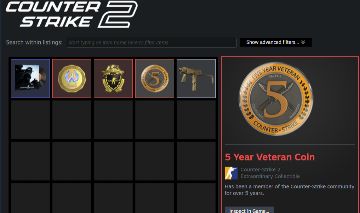 CONTA CS2 PRIME COM 3 MEDALHAS E PREMIER DISPONÍVEL - STEAM 13 ANOS!