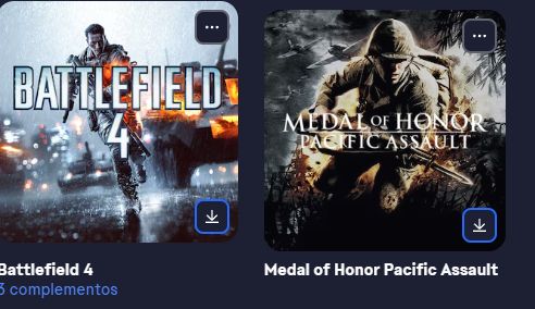 CONTA UNICA DE BF6 + BF4 ( com complementos E DLCS e patentes superiores a 50+)