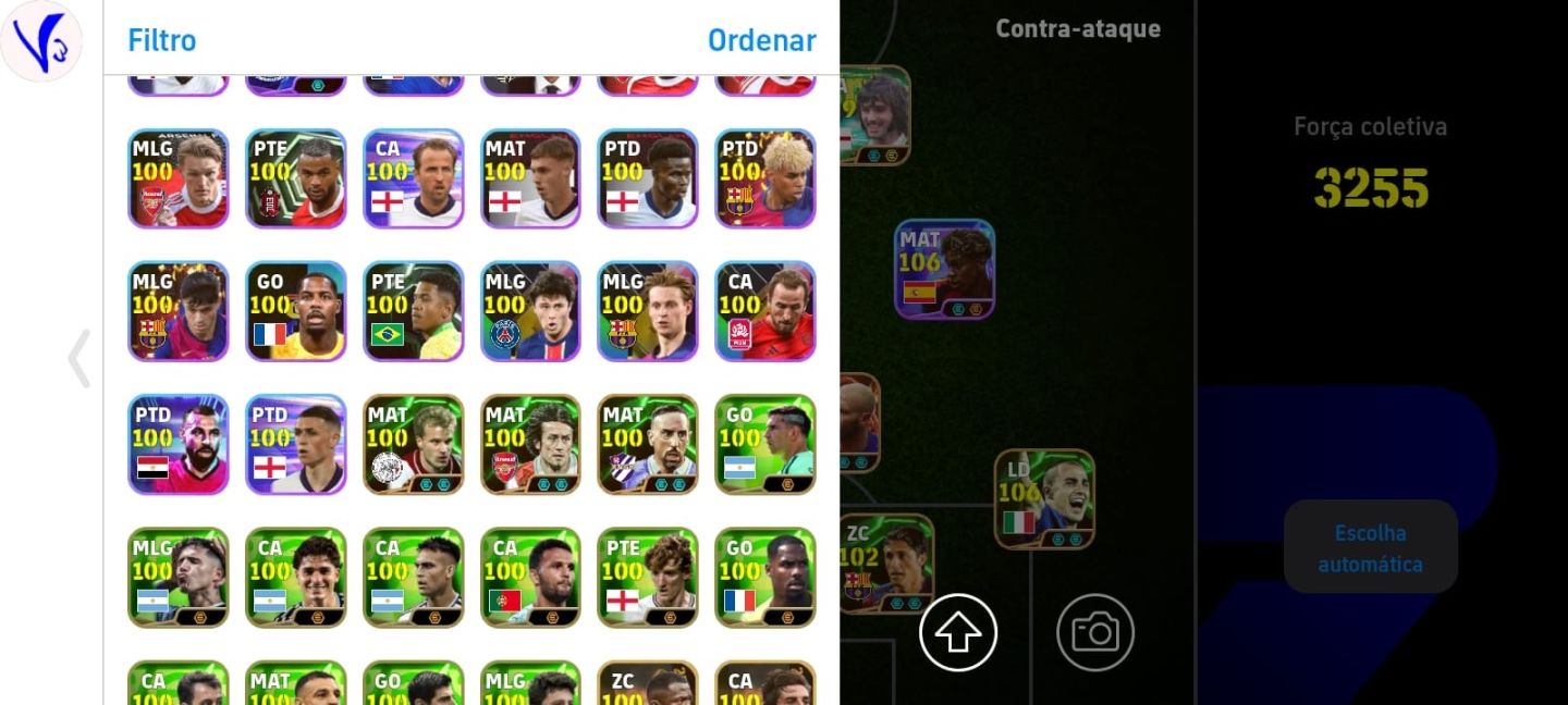 Conta Full Muito Braba e Cheia de Jogadores Raros