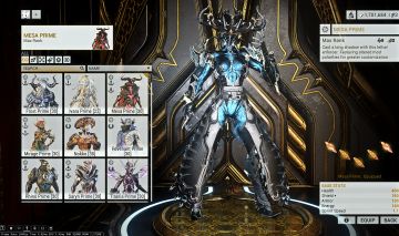 Conta de warframe MR28