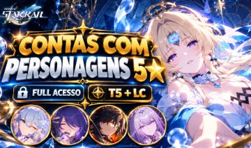 [80% OFF] CONTAS HONKAI C PERSONAGENS LENDÁRIOS | FULL AC