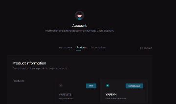 - VAPE V4 LIFETIME MINECRAFT -