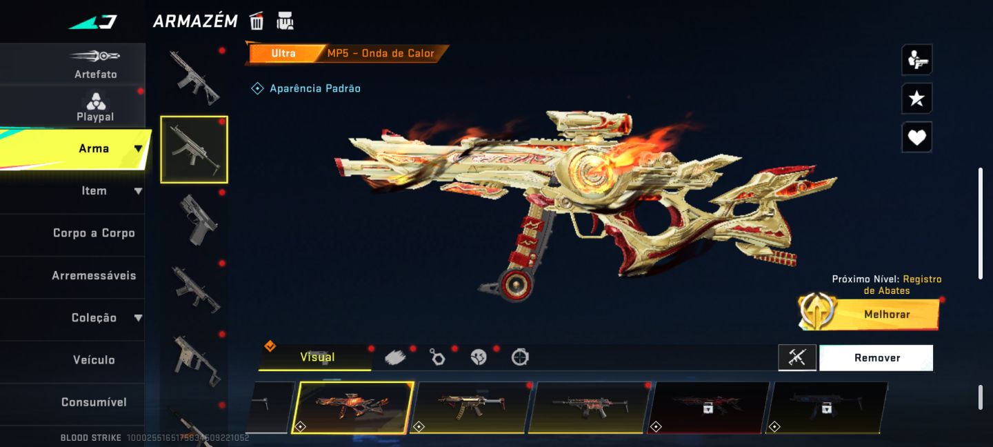 Cinta de blood strike a venda