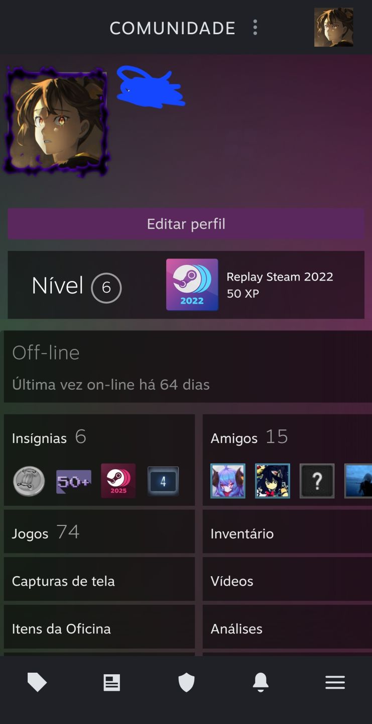 Conta steam +50 jogos e vários jogos Triple A