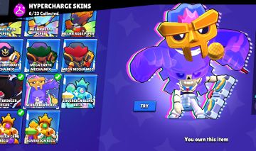 Ótima Conta de Braw Stars com diversas skins raras!