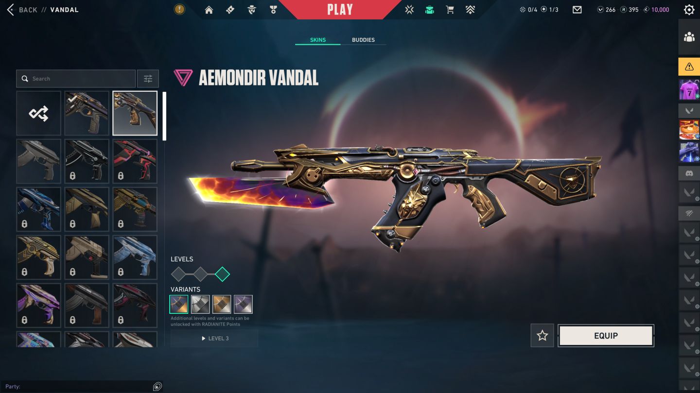 CONTA DE VAL - PEAK RATING IMORTAL 2 116RR EP 5 ATO 3 - SKINS NA DESCRIÇÃO