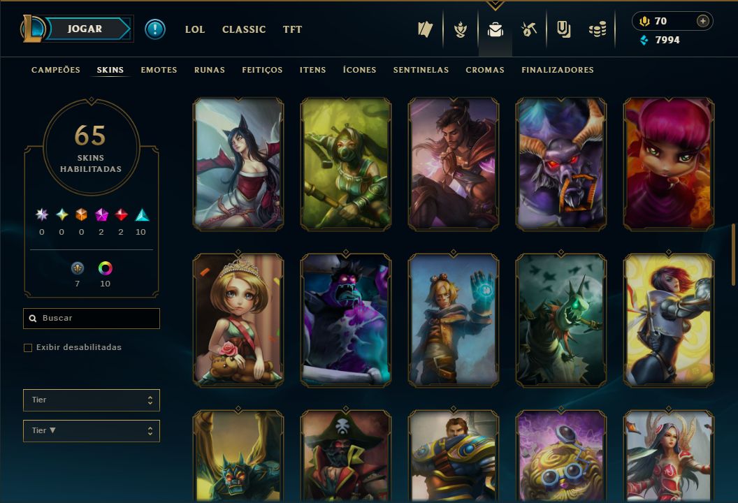 SKIN LENDÁRIA DEUS-REI GAREN + ESMERALDA NA SOLOQ / FLEX / TFT + [ TROCA NICK ]