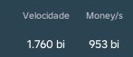 Conta Roube um Ovo com 950b/s+ pet de 415b/s + 1.7T de velocidade + 256x velo