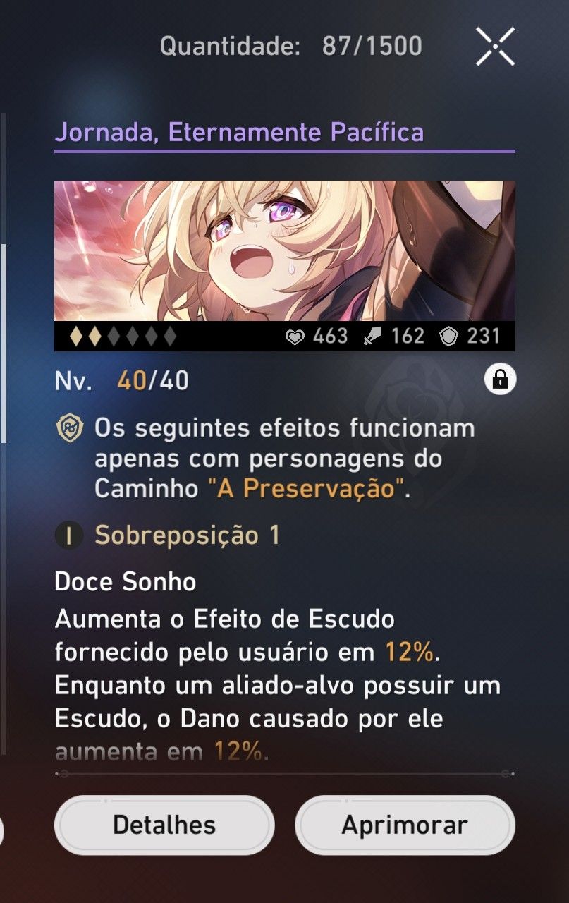 Conta honkai star rail com vários times completos + genshin