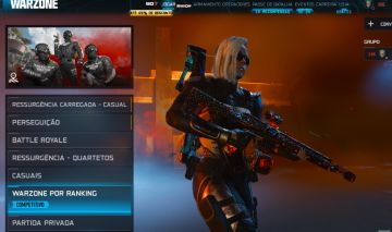 CONTA WARZONE PARA RANKED RARA