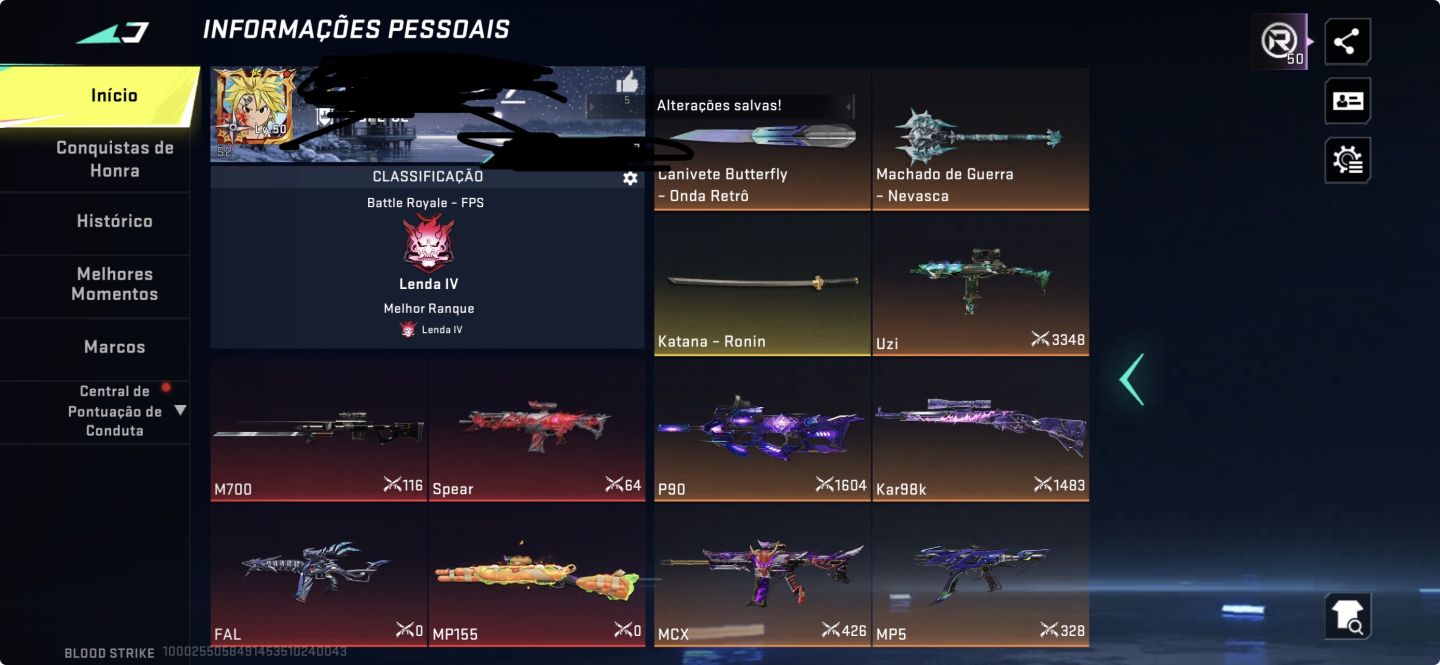 Blood strike pra sair logo