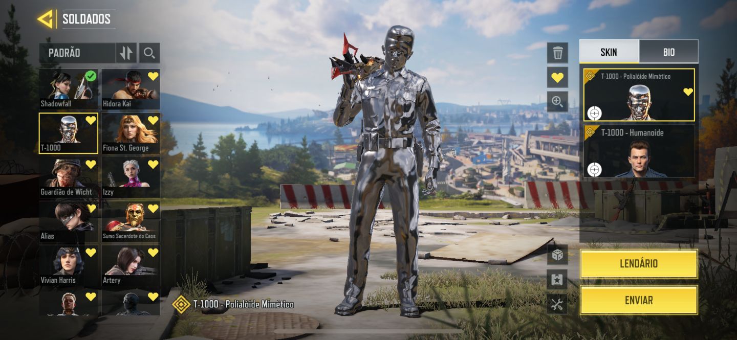 Conta Call of Duty móbile, 6 Armas mística 13 Armas lendárias 5 personagens lend