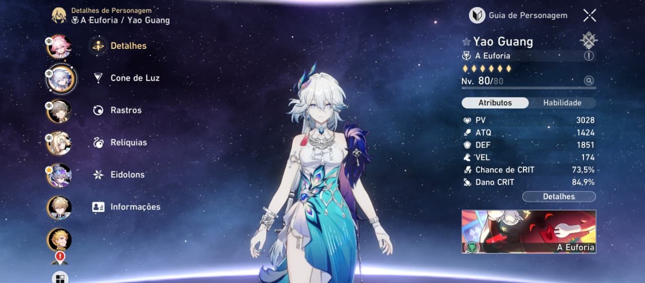 HONKAI: STAR RAIL - CONTA LOBA999 E6S1 + EVAE0S1 + TIME PREMIUM + 72 TIROS LIMIT