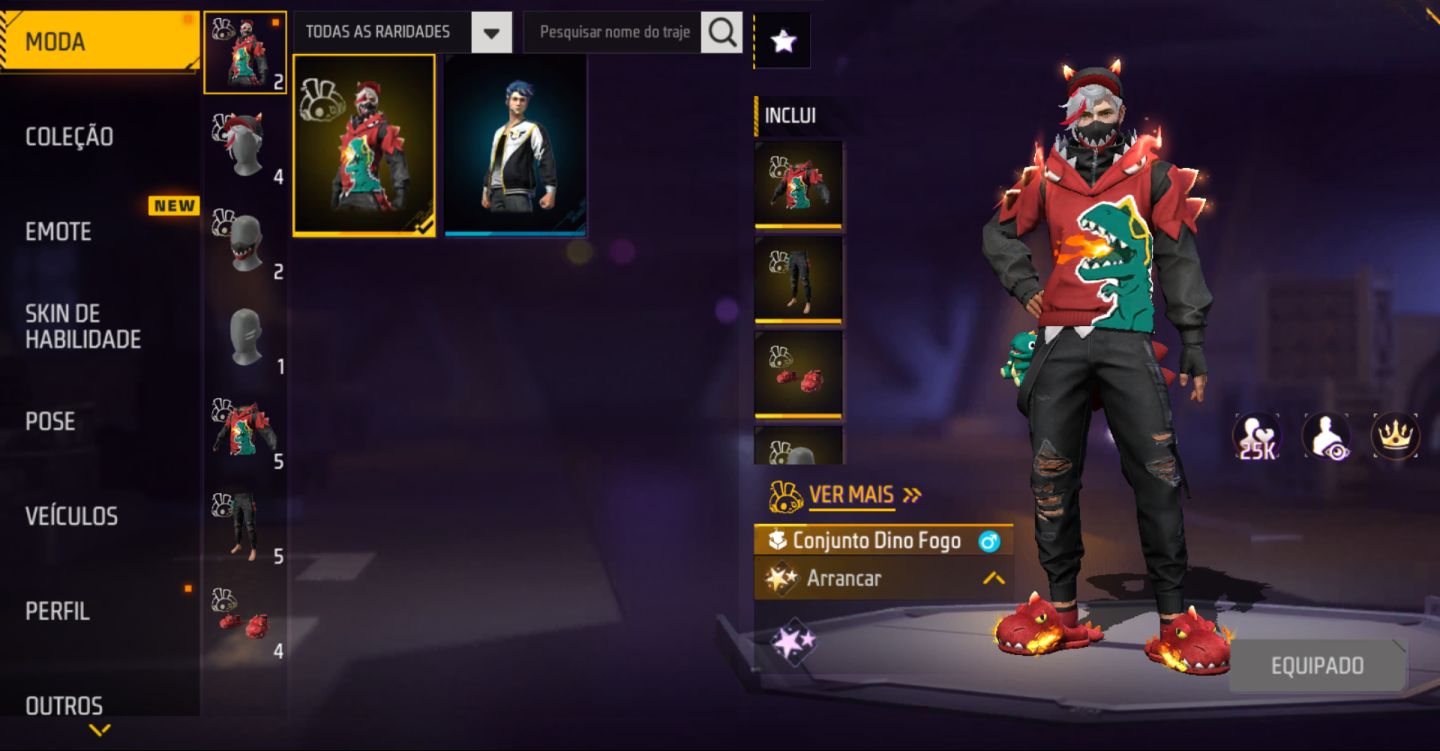CONTAS BOT FREE FIRE LEVEL 20 + Troca Nick / LEIA A DESCRIÇÃO