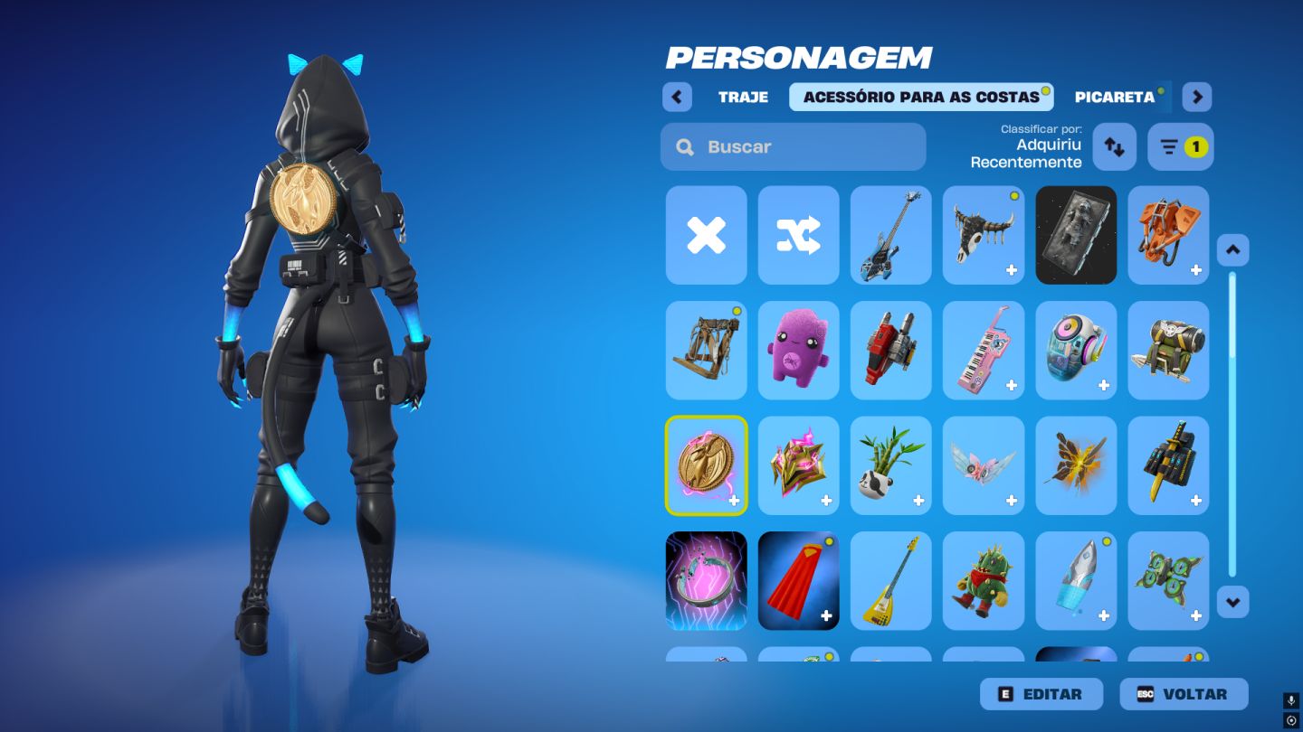 Conta epic + fortnite