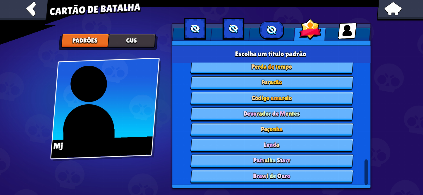 Conta de brawl stars 2019