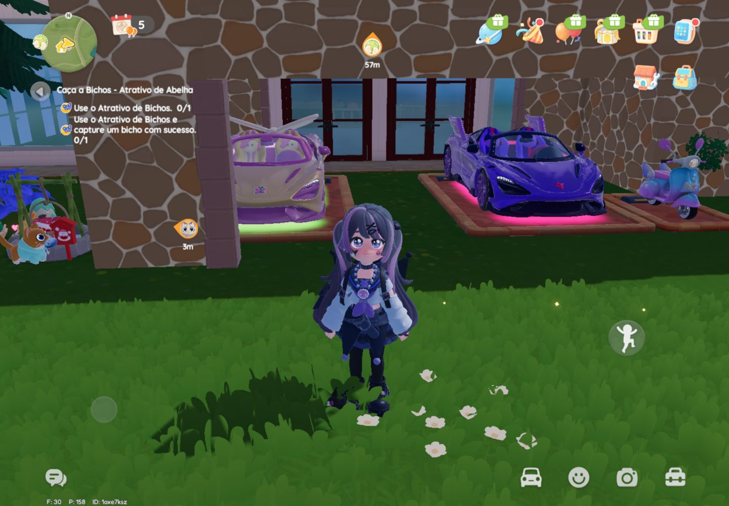 Conta HEARTOPIA com CARROS MY LITTLE PONY Fluttershy e Twilight