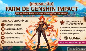 [PROMOÇÃO] Serviços de Genshin Impact