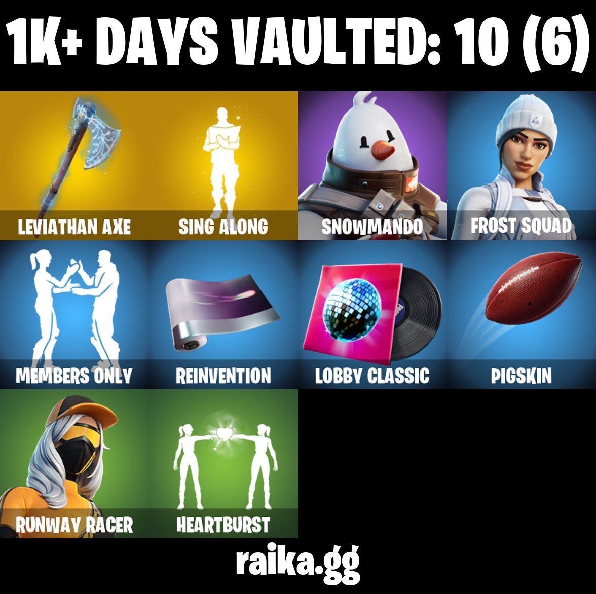 84 skins | Omegarok Leaviathan axe Candy axe reaper