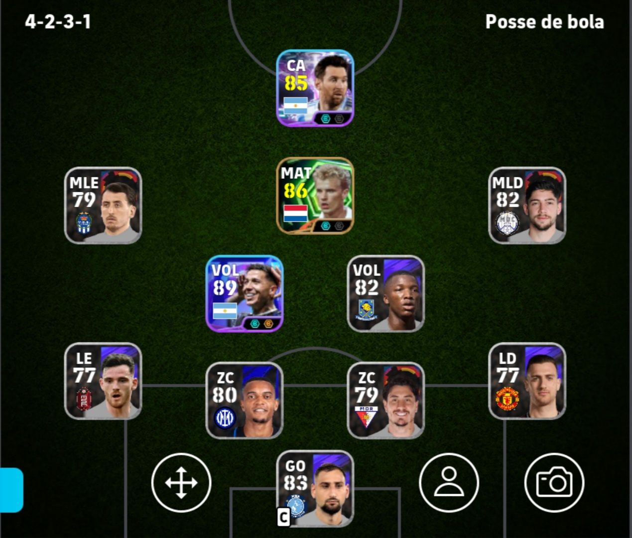 CONTA INICIANTE eFOOTBALL MOBILE | ENZO FERNÁNDEZ 106 |