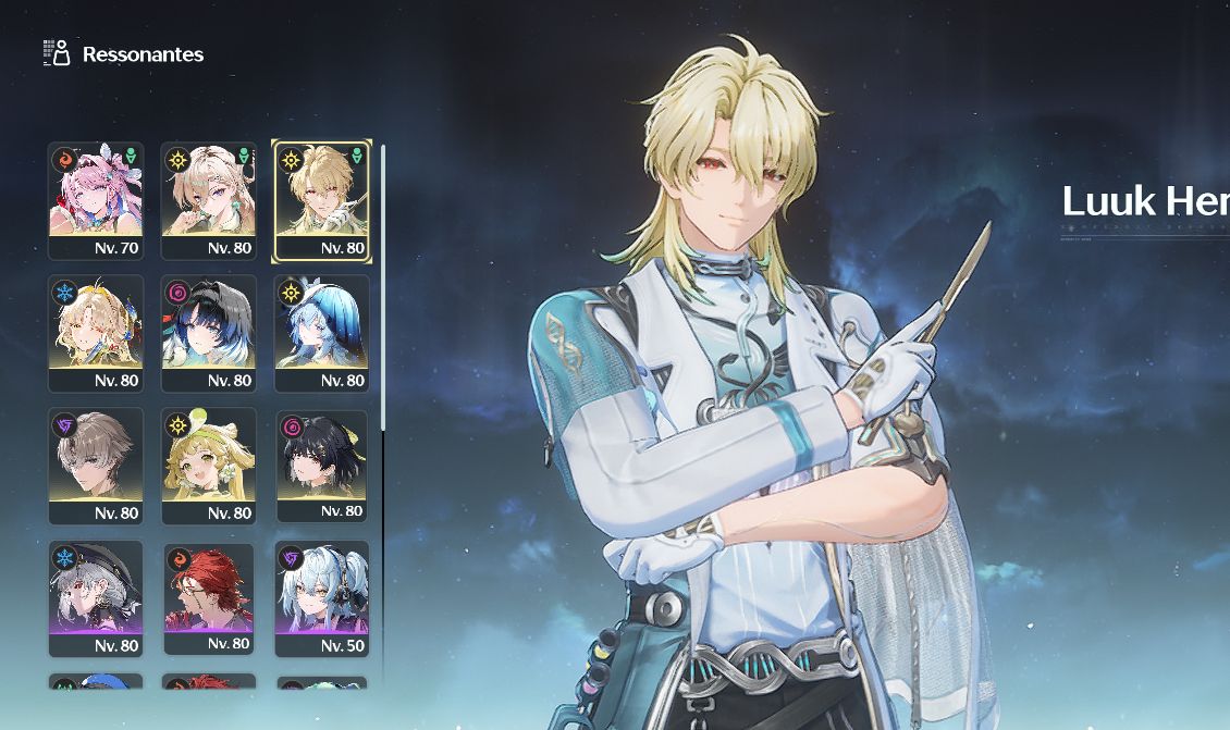 Luuk Herssen + bis, Lynae bis / personagens 5 estrelas e Rebecca