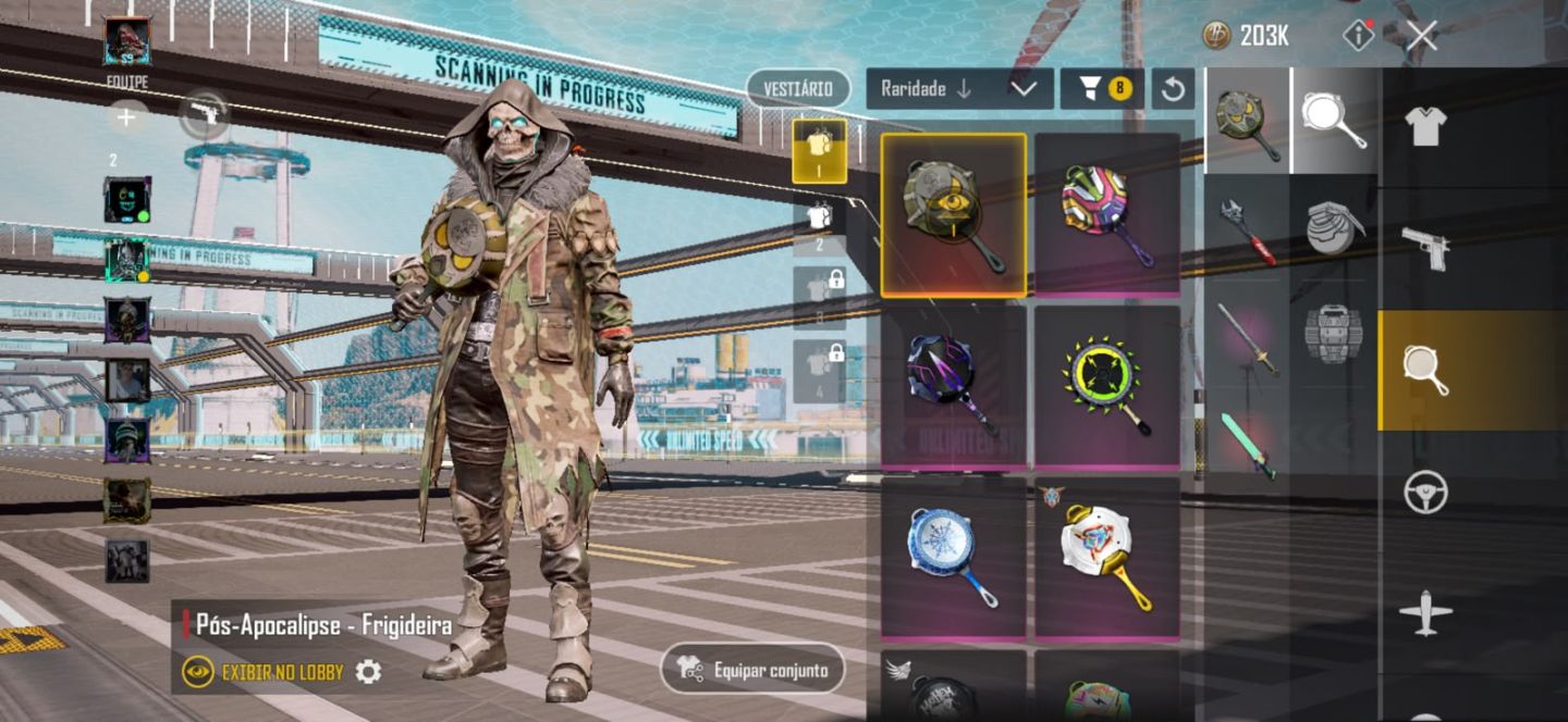 CONTA PUBG: (NEW STATE MOBILE) CONQUISTADOR S9 + McLAREN + M416 NÍV. 7