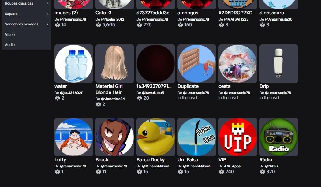 Conta Roblox 2019 | Diversos Itens Pagos | Mm2 Radio + Vip Flee The Facility