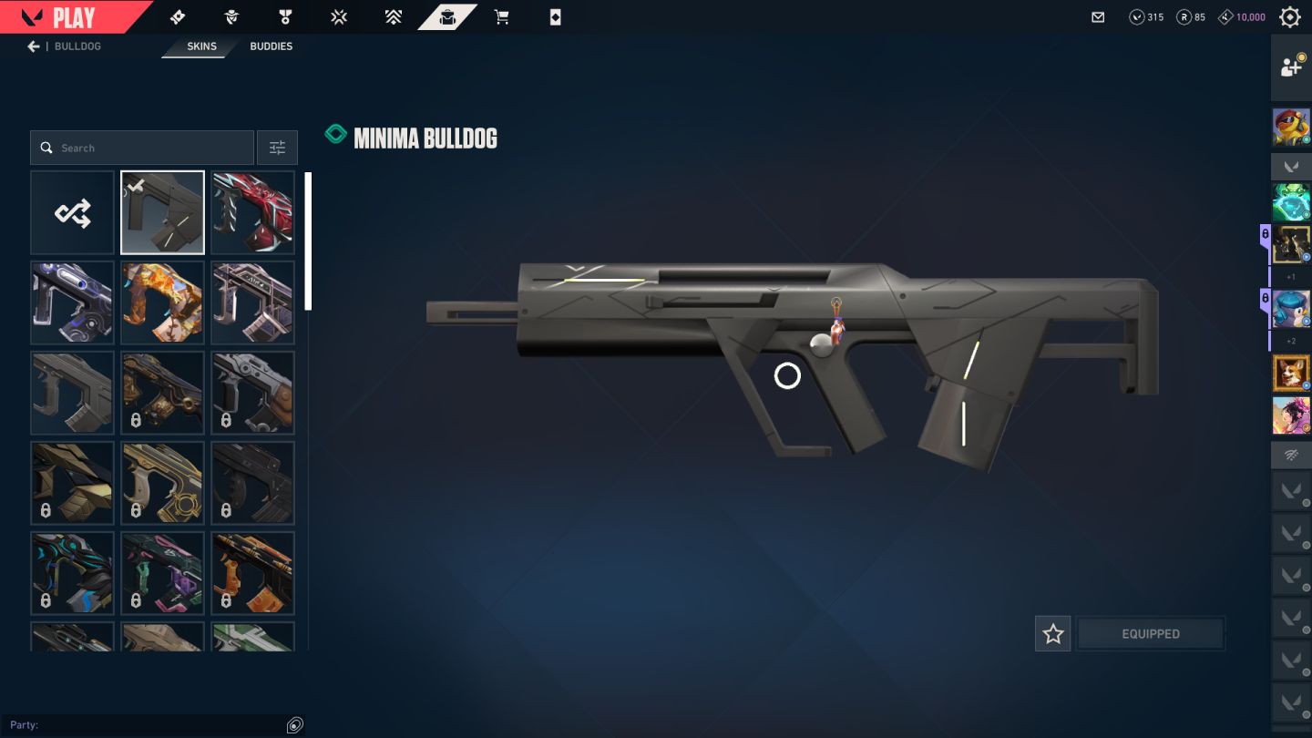CONTA VALORANT FULL ASCESSO À VENDA, com mais de 30 skins da loja