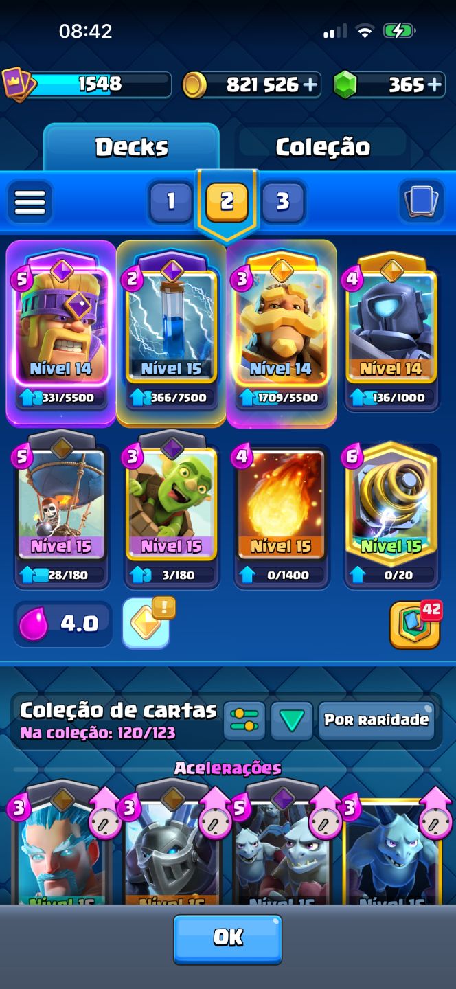 Conta Clash Royale Antiga e Rara.