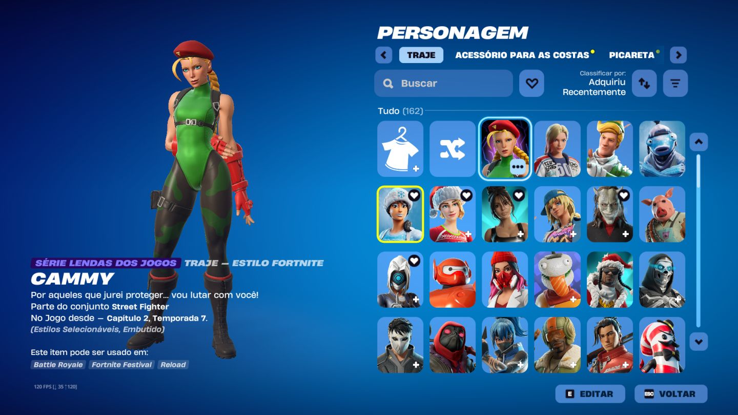 Conta Epic Games Fortnite/Rocket league com Muito Item