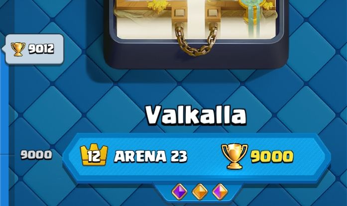 Conta de Clash Royale com 9k de troféus