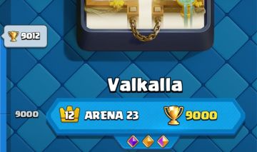 Conta de Clash Royale com 9k de troféus