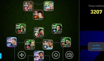 Conta braba de Efootball com Best 108, Gerd Muller 106, Suarez, Vozinha... 3200+