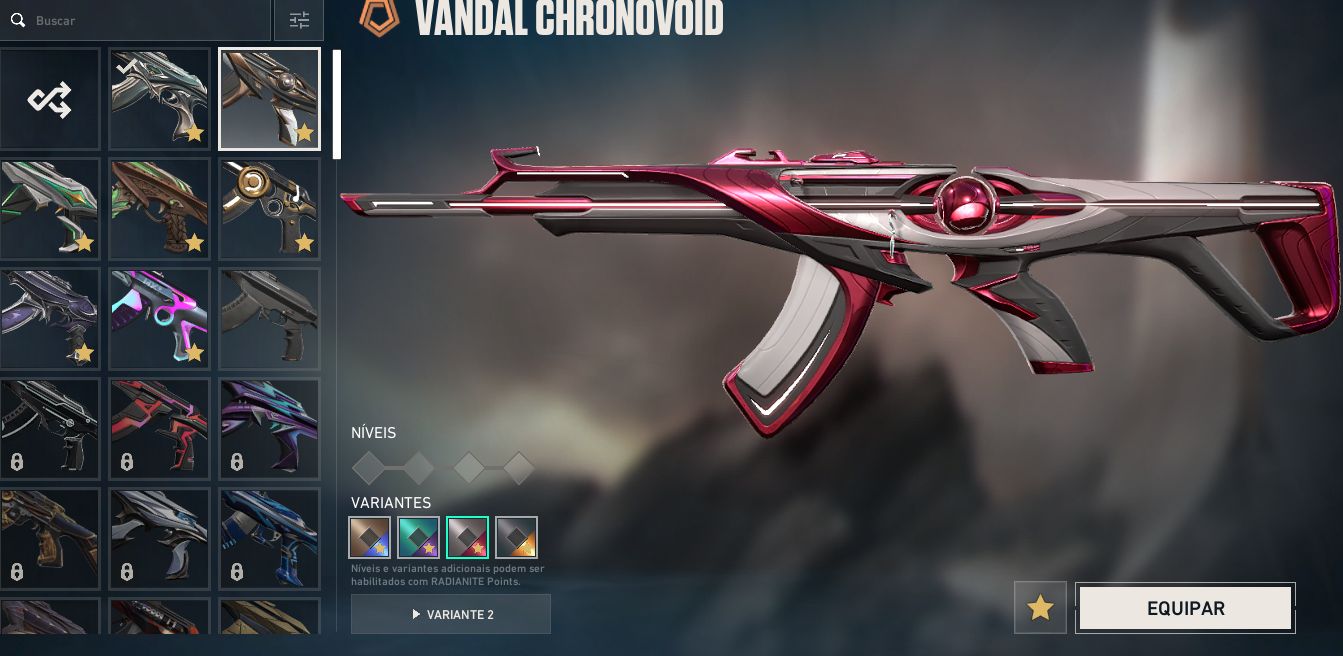CONTA VALORANT FULL | R$564 EM SKINS | POR R$400