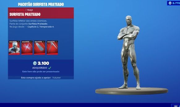 CONTA FORTNITE INICIAL COM 33 SKINS + 53 PICARETAS + 300V-BUCKS
