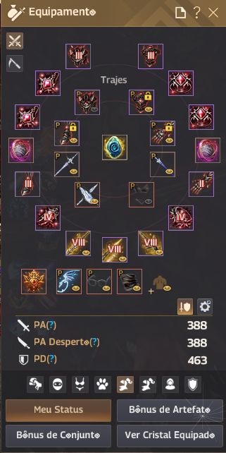 CONTA END GAME BLACK DESERT SA 851 GS