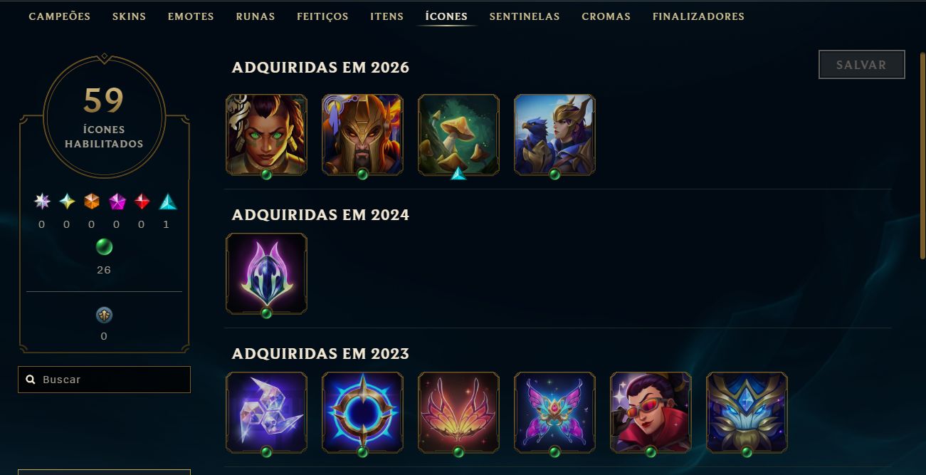 CONTA RARA | EMERALD 4 | BANNER INVI | EMBLEMAS IGUAIS | ICON RARO | ÚNICO DONO!
