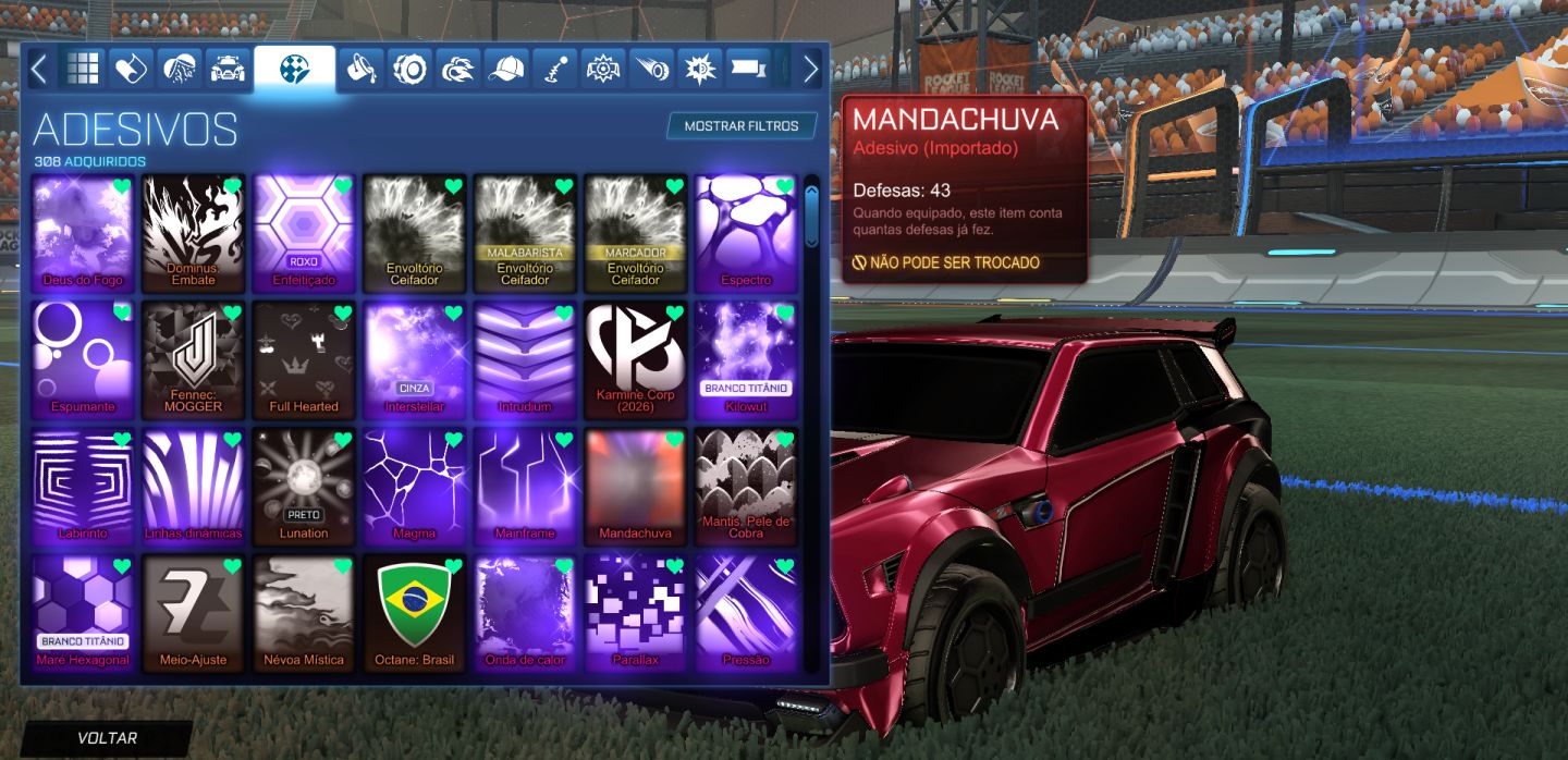 Conta Rocket League | Campeã S22 | Fennec Preto | Preço de Forn | BARATO!