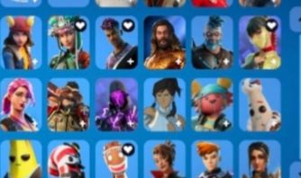 CONTA RARA FORTINITE +180 SKINS