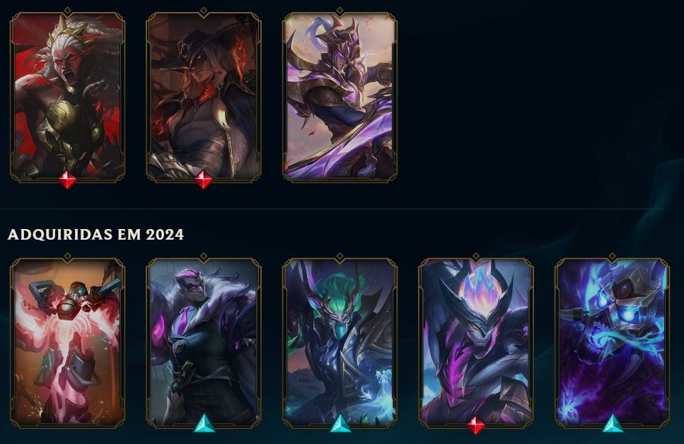 Conta de lol com rammus rei esmeralda 4 com mmr de diamond/mestre