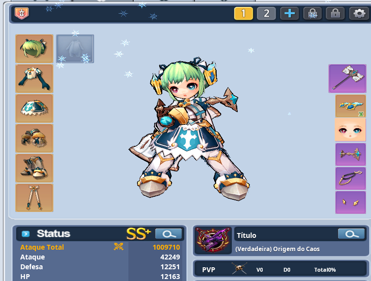 Grand Chase, Conta High End Maravilinda