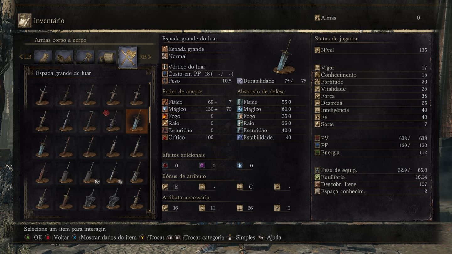 DARK SOULS 3 Todos os Itens PS4/5 e Steam