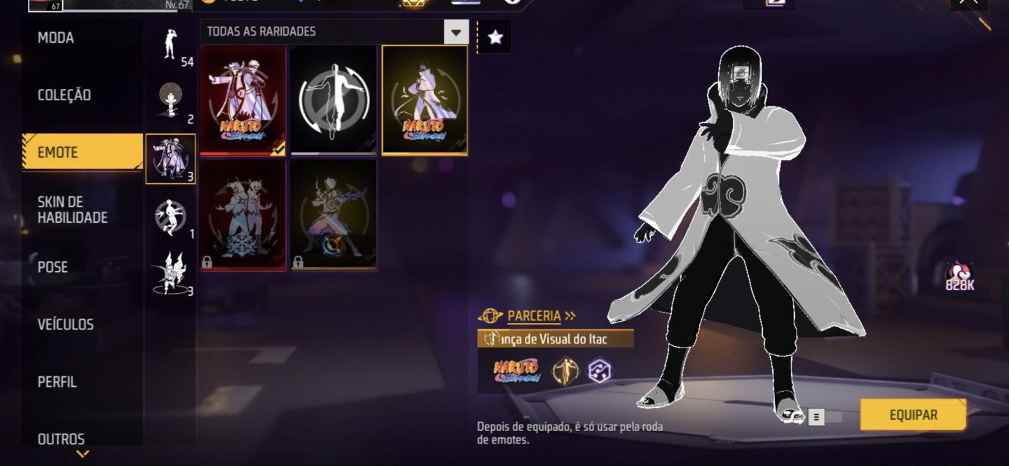 Conta com 2 punho gemada