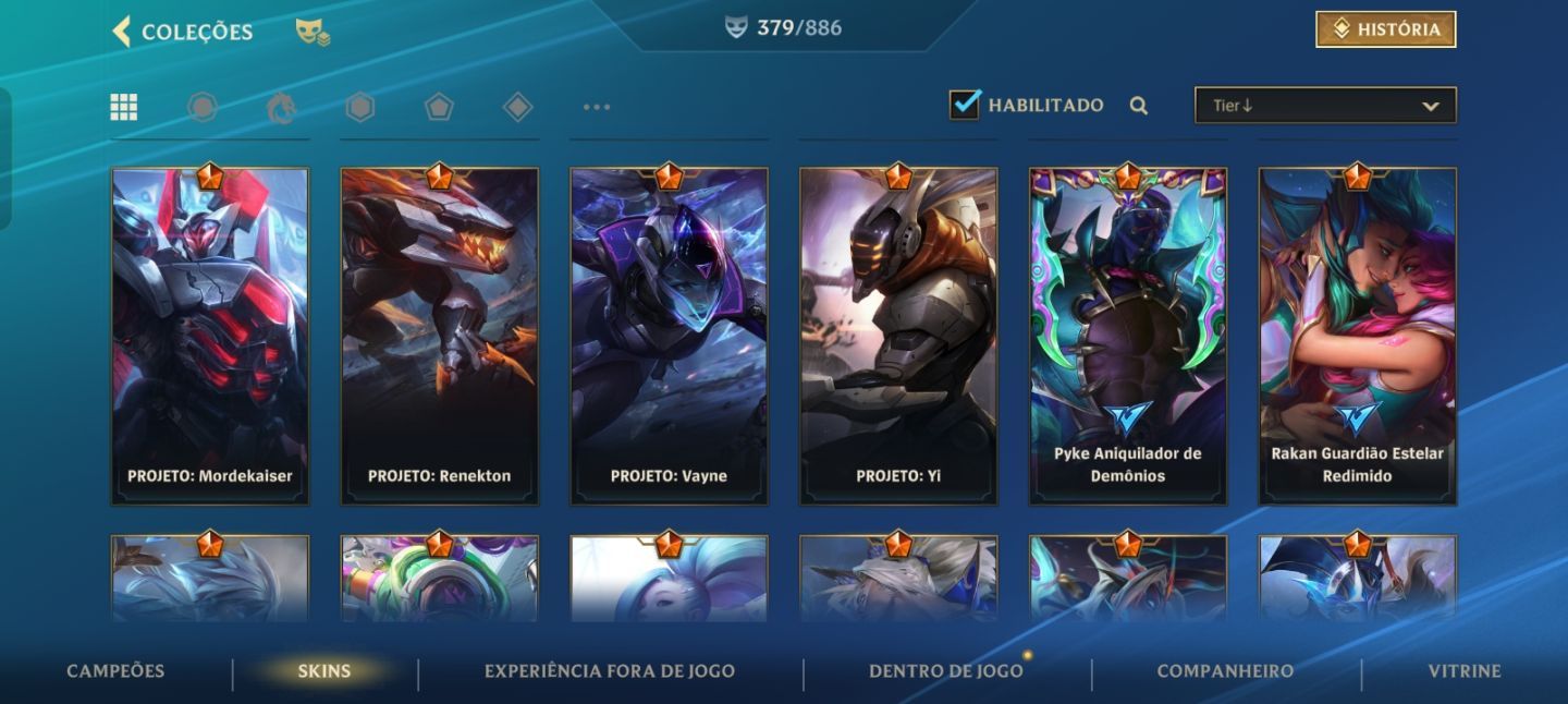 Conta WR LVL 300 70 k coleção