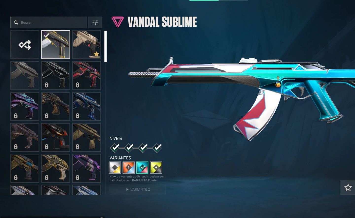 Conta pessoal, unico dono, skins vandal, phantom e operator. Com 5200 de VP.