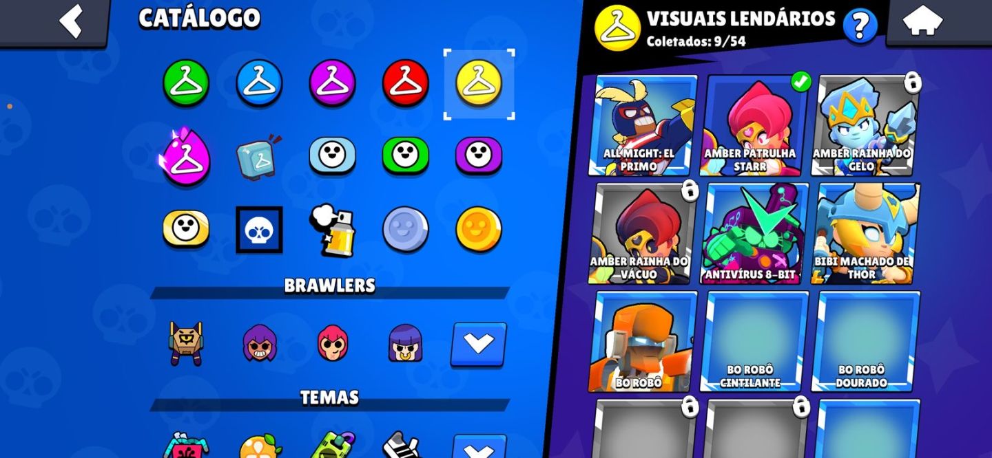CONTA DE BRAWL STARS[25197 troféus+ rank max:mítico 1]