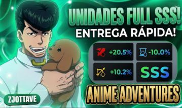 (ALUCARD FULL SSS) UNIDADES ANIME ADVENTURES, MELHOR PREÇO