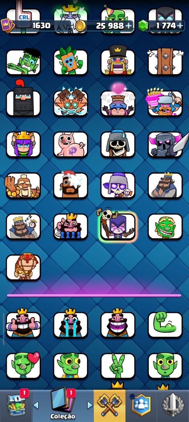 CONTA DE CLASH ROYALE FULL ACESSO